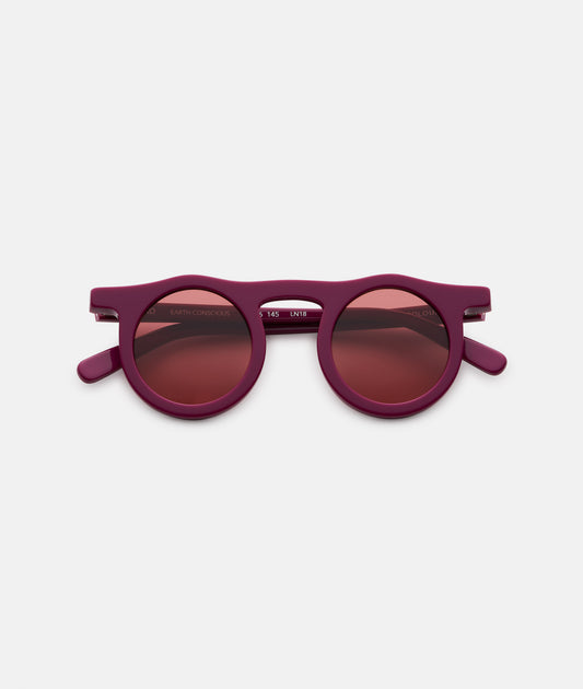 LIND PURPLE PEOPLE EATER / dark-purple sunglasses with purple lens