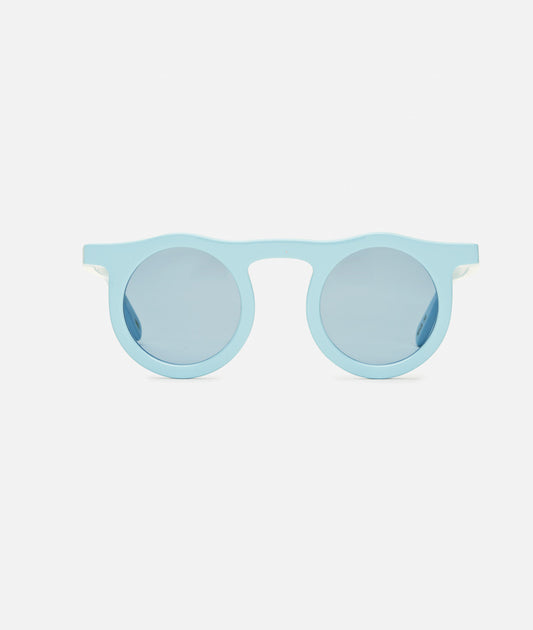 LIND SKY RAVE / Baby blue sunglasses with blue lens