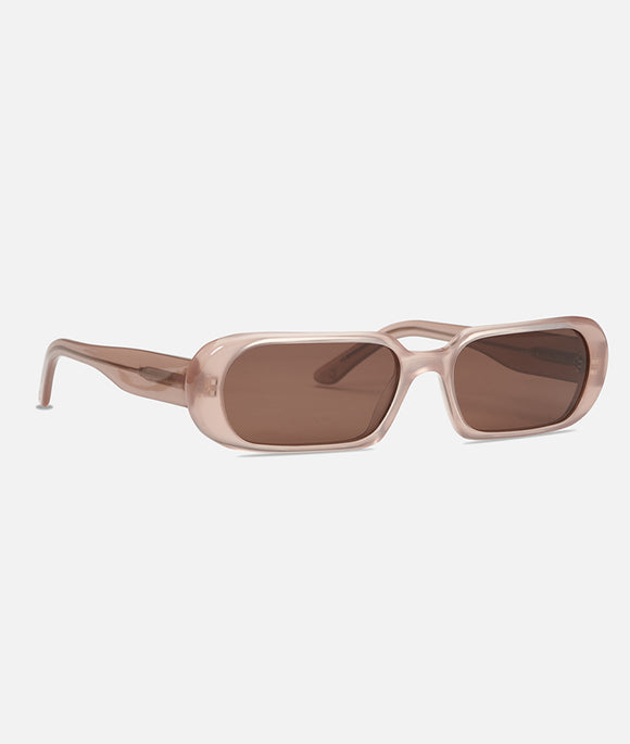 OVALE NEUTRON PINK / dusty pink, oval sunglasses